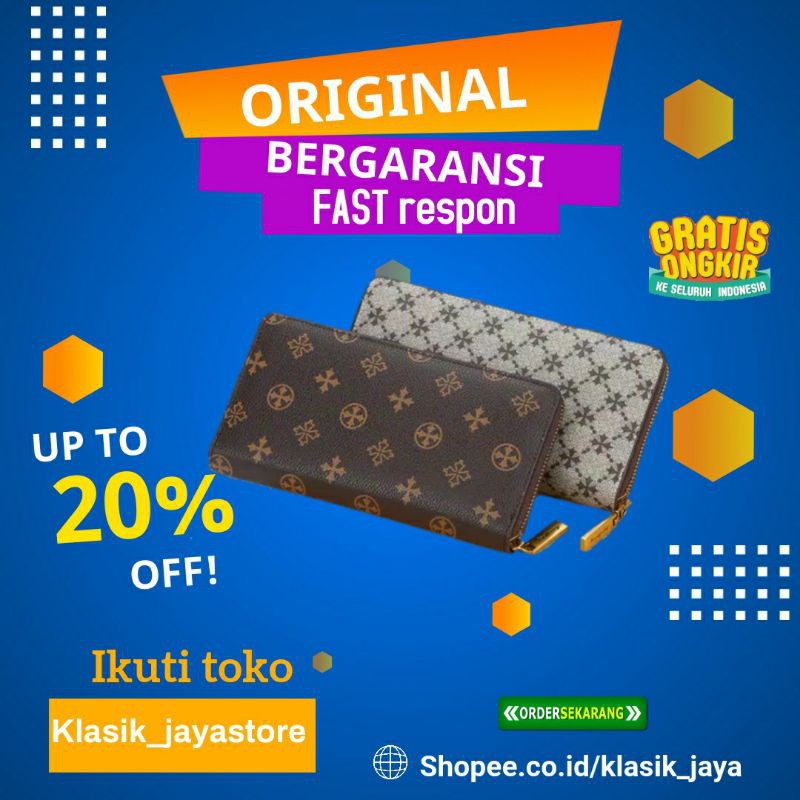 JUAL Dompet Panjang Wanita NEW Baellerry IMPORT CEWEK TERLARIS KEKINIAN 36