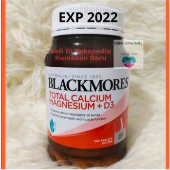 Blackmores Total Kalsium Magnesium + D3