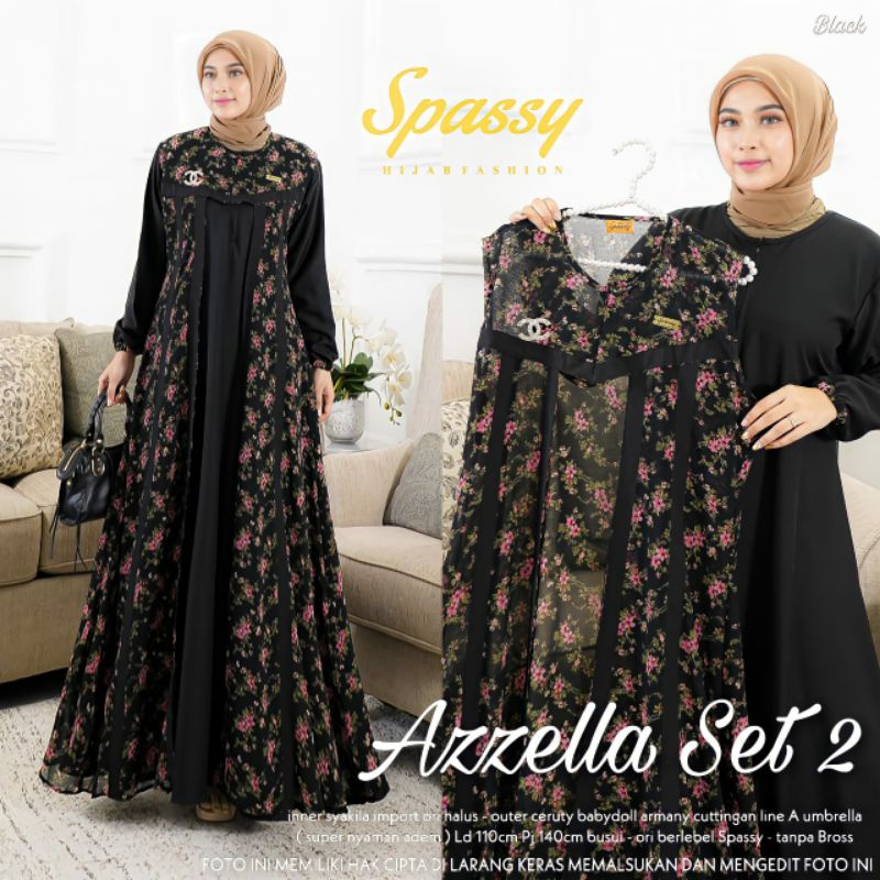 GAMIS DRESS TERBARU KEKINIAN WANITA MUSLIMAH IBU REMAJA SETELAN CANTIK BEST SELLER WANITA MUSLIMAH M