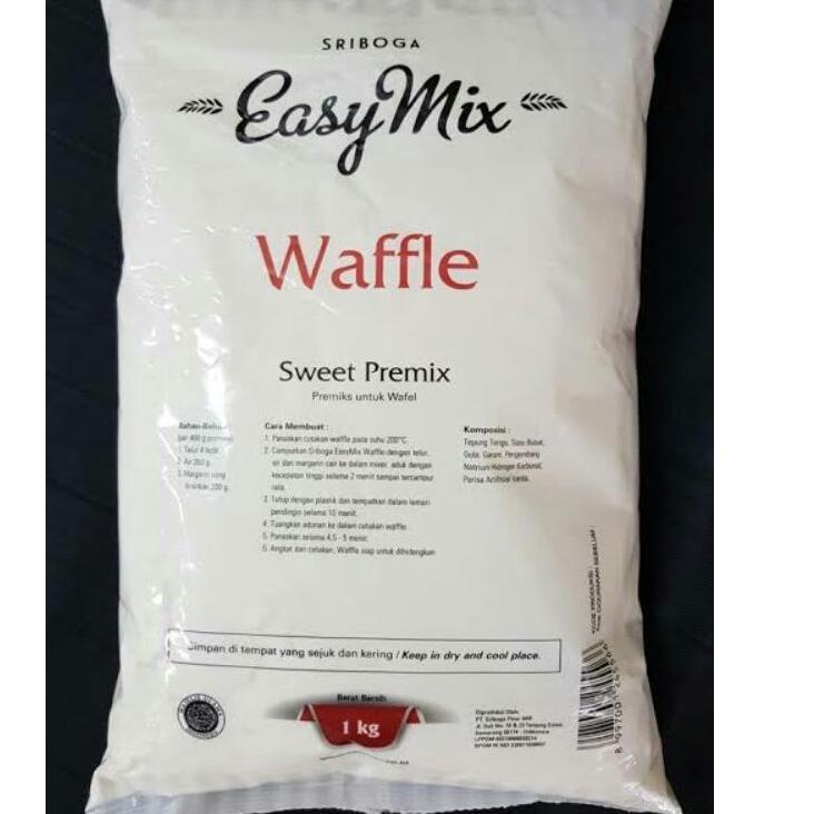 

gwfc Tepung Premix SRIBOGA EASYMIX WAFFLE 1kg cllk850