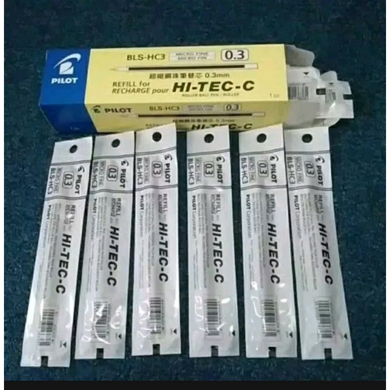 

Refill isi ulang pulpen hitec pilot 0.3 1 pack Lusin Grosir Makna Santri