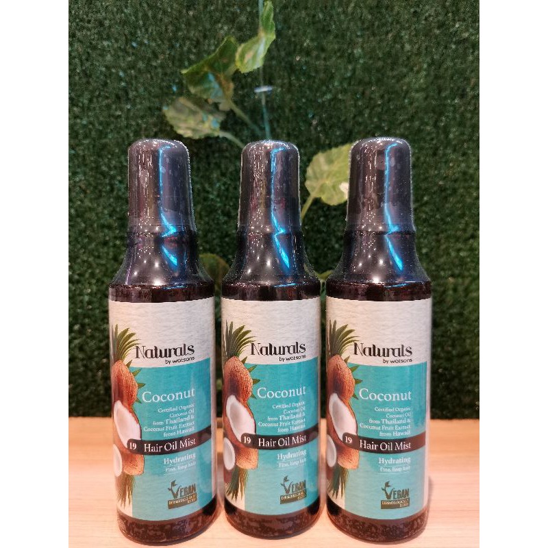 Jual Naturals By Watsons Coconut Hair Oil Mist Indonesia Shopee Indonesia