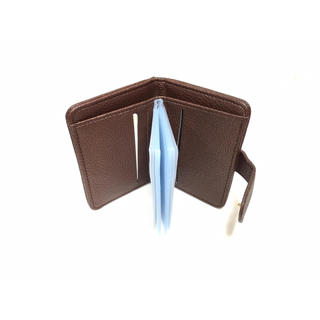 Dompet Kartu 26 in 1 Card Holder + slot uang kulit sintetis dompet kartu kredit elegan - K-1