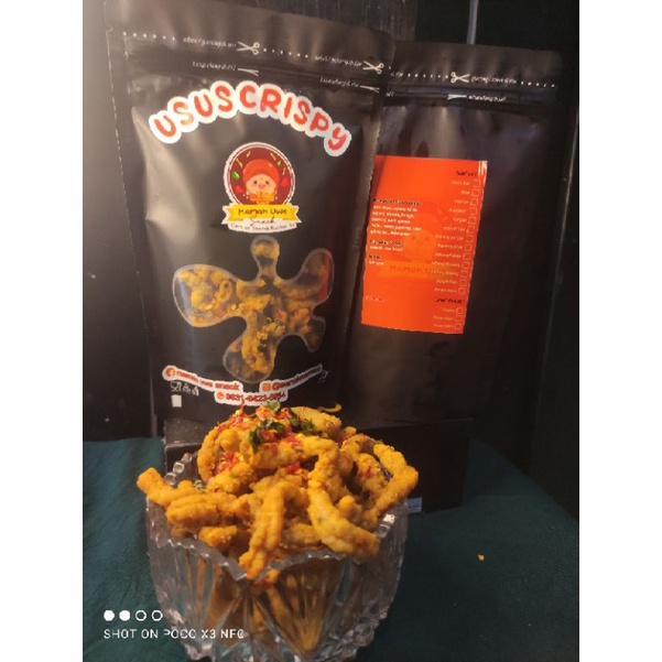 

Usus Crispy Daun Jeruk Mamah Uwe Snack 100gr