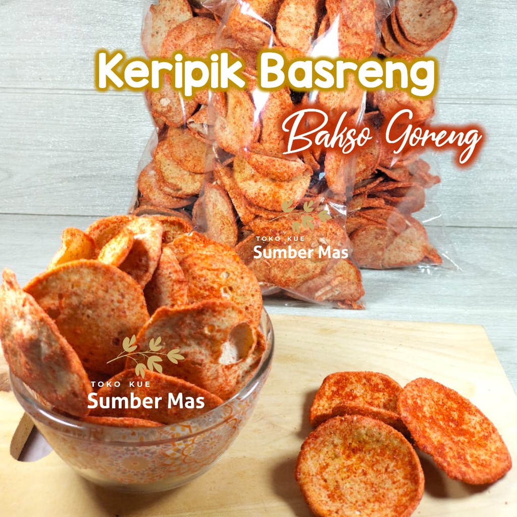 BAKSO GORENG / BASRENG 500 GR / basreng pedas / basreng kiloan