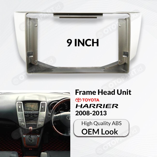 Frame Head Unit Android OEM Toyota Harrier 2004-2013 9″ inch