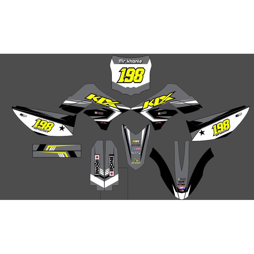decal klx glossy/dop