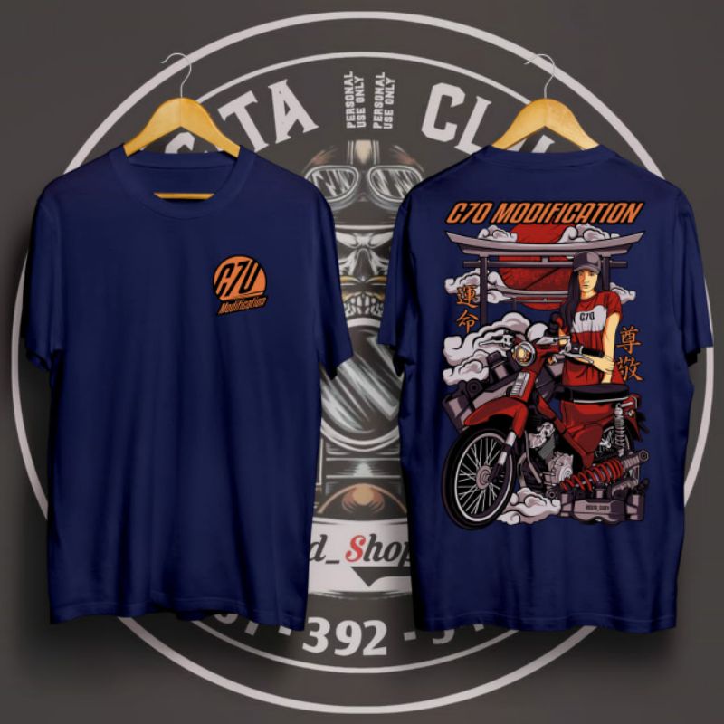 Kaos C70 Modifikasi
