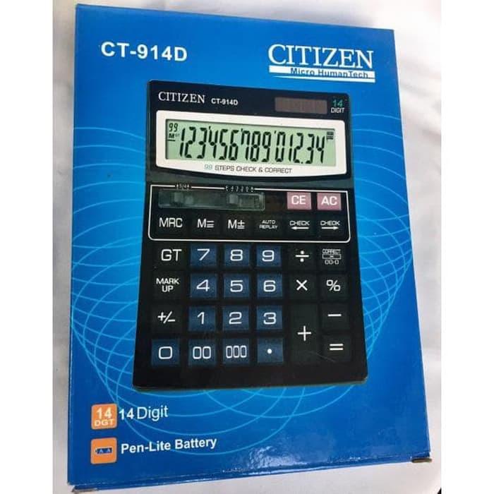 VICMALL - KALKULATOR BESAR CITIZEN CT-914