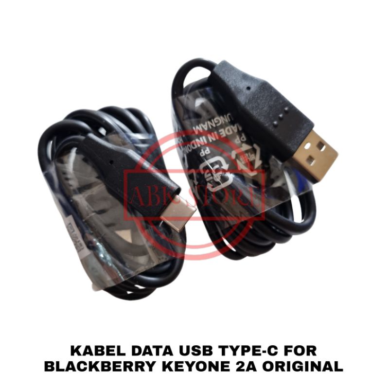 KABEL DATA CHARGER USB TYPE-C FOR BLACKBERRY KEYONE 2A ORIGINAL