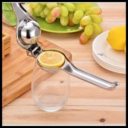 Alat Peras Perasan Lemon Squeezer Jeruk Nipis Stainless Steel Besi