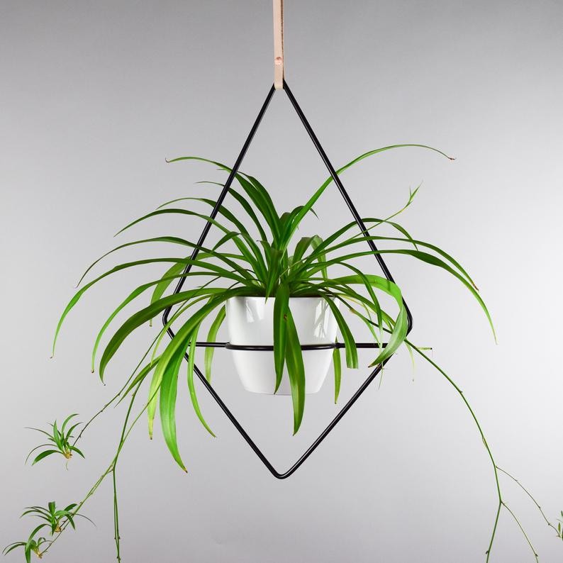 Diamond Hanging Plants POT GANTUNG / POT TANAMAN GANTUNG /  Standing Pot Balkon/ Standing pot Balkon