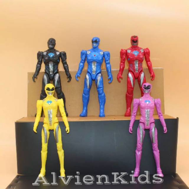 Figure Power Rangers Movie Set 5