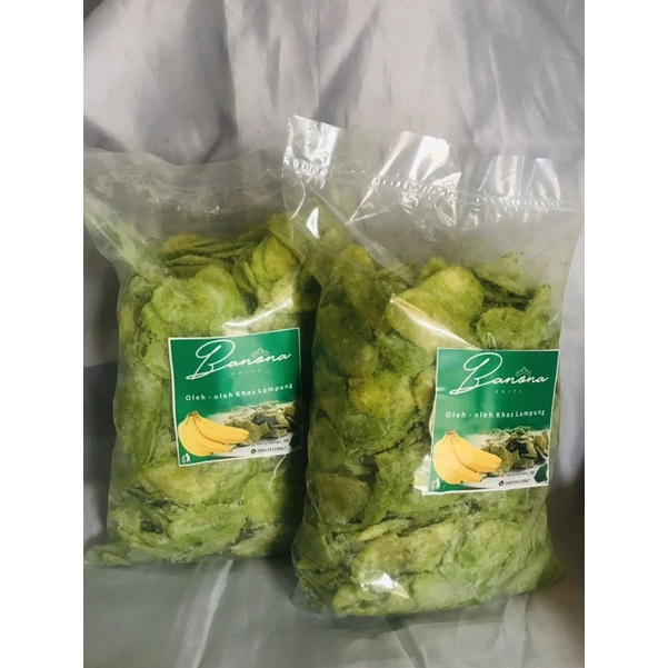 

Keripik Pisang Green tea Kemasan 1 kg