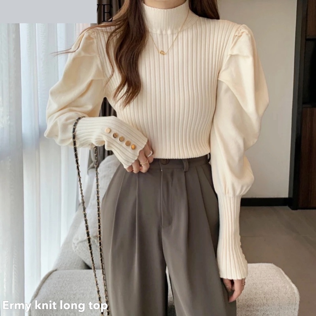 Ermy knit long top - Thejanclothes