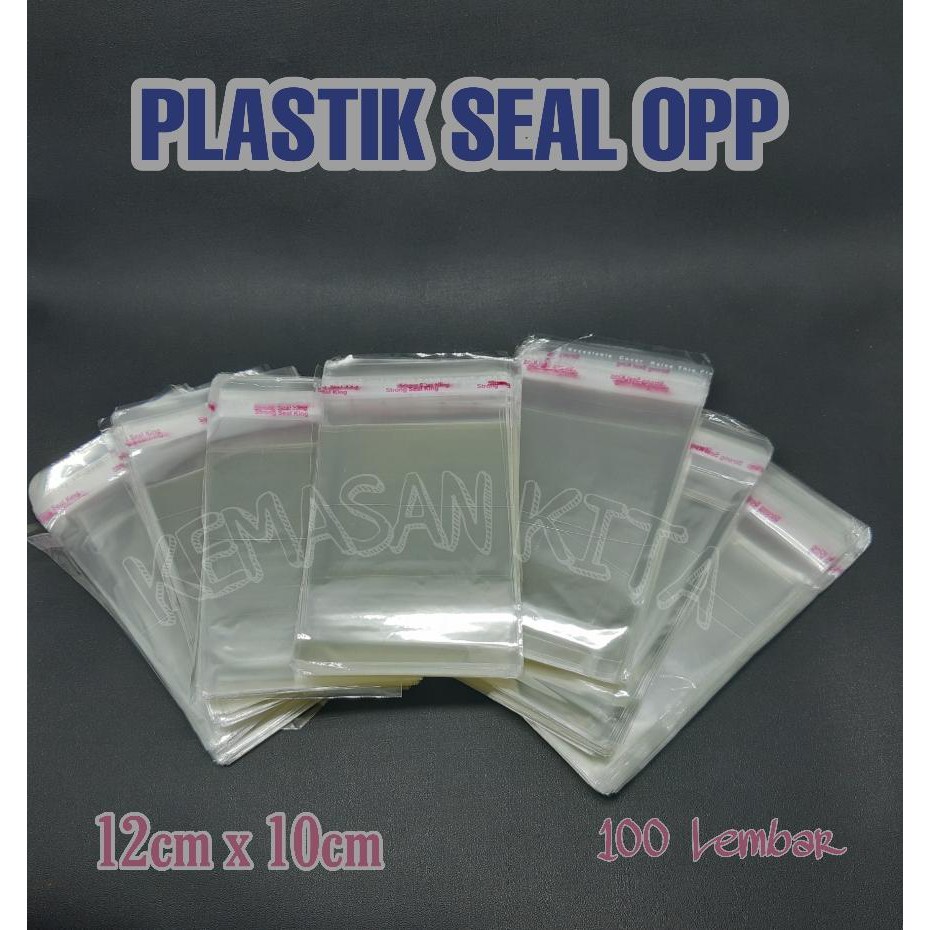 

PLASTIK OPP 10X12 CM LEM PEREKAT KEMASAN SNACK AKSESORIS SOUVENIR ROTI