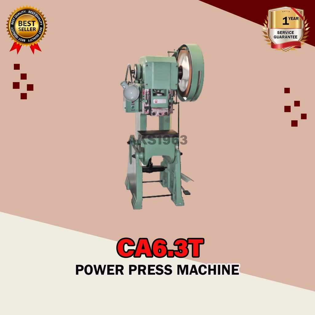 Mesin Pon 6,3 Ton Power Press Machine CA6,3T