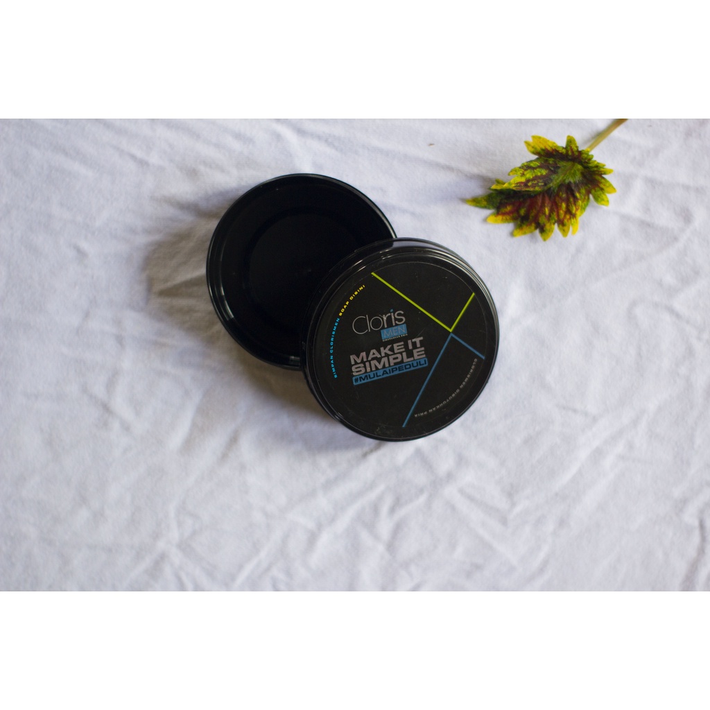 CLORISMEN SKINCARE PRIA memutihkan wajah kusam dan menyembuhkan jerawat bopeng flek hitam komedo MENCERAHKAN MENGHILANGKAN KERUTAN PORI BESAR KOMEDO  BOPENG  SPOT  MENUTRISI KULIT-Soap 80 + wadah