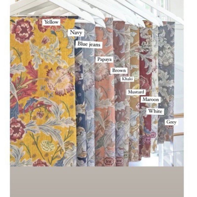 RESTOCK THE ROYAL SERIES BUTTONSCARVES READY LENGKAP WARNA