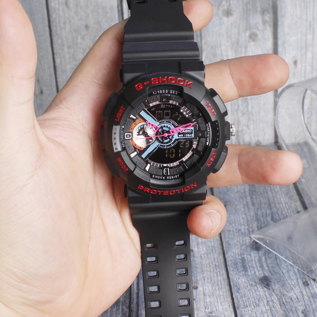 G-Shock Hello Kitty Casio GA110 , Jam tangan wanita & anak anak dual time