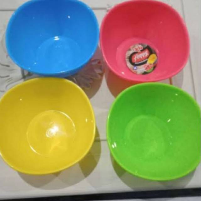 Jual Mangkok Kecil Mangkok Kobokan Happy 12 Cm M Shopee Indonesia