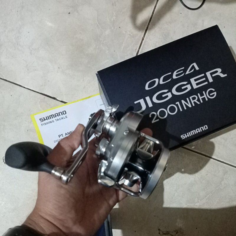 reel oh shimano ocea jigger 2001 nrhg