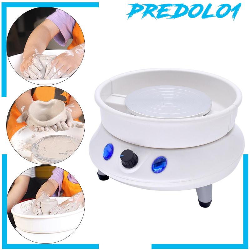 [PREDOLO1] Electric Pottery Forming Machine for Kids Beginner Ceramic DIY Tools Craft