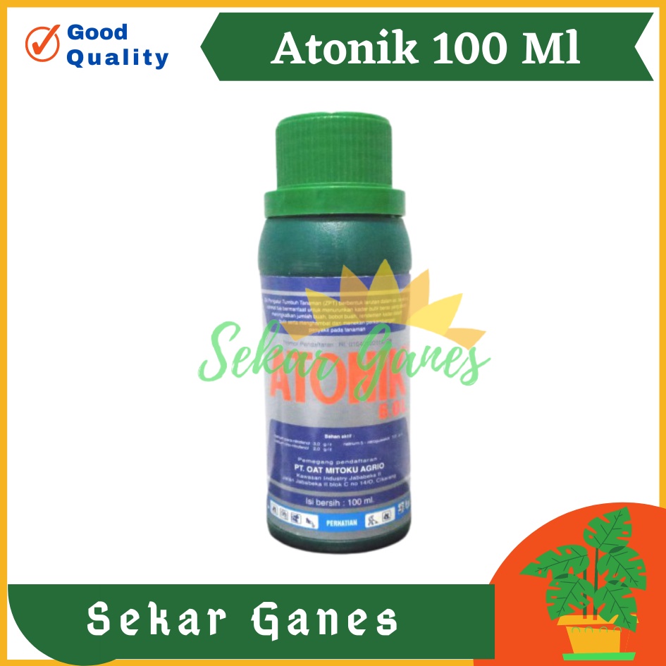 Premium Pupuk Atonik 6,0L 500ML Ori Atonik 6.0 L 500 Ml Zat Pengatur Tumbuh Raja Indo Bekasi