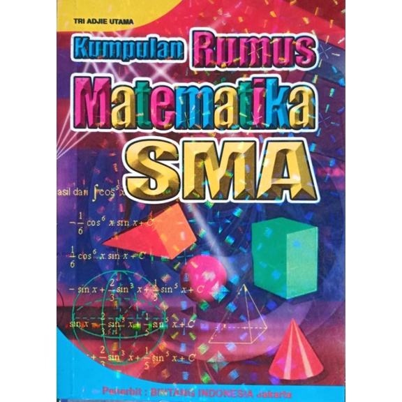 Buku Kumpulan Rumus Matematika SMA