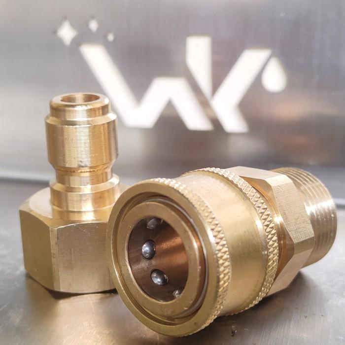 Fitting Quick Release Karcher Hd 5/11 (Selang Ke Gun / Selang Ke Mesin)