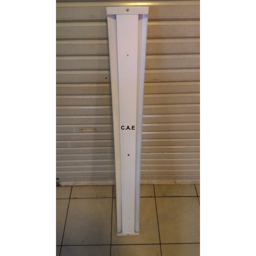 Kap Lampu V TL LED 120 cm 2 x 18 W Kap V Lampu TL Ukuran LED 2x18 Watt