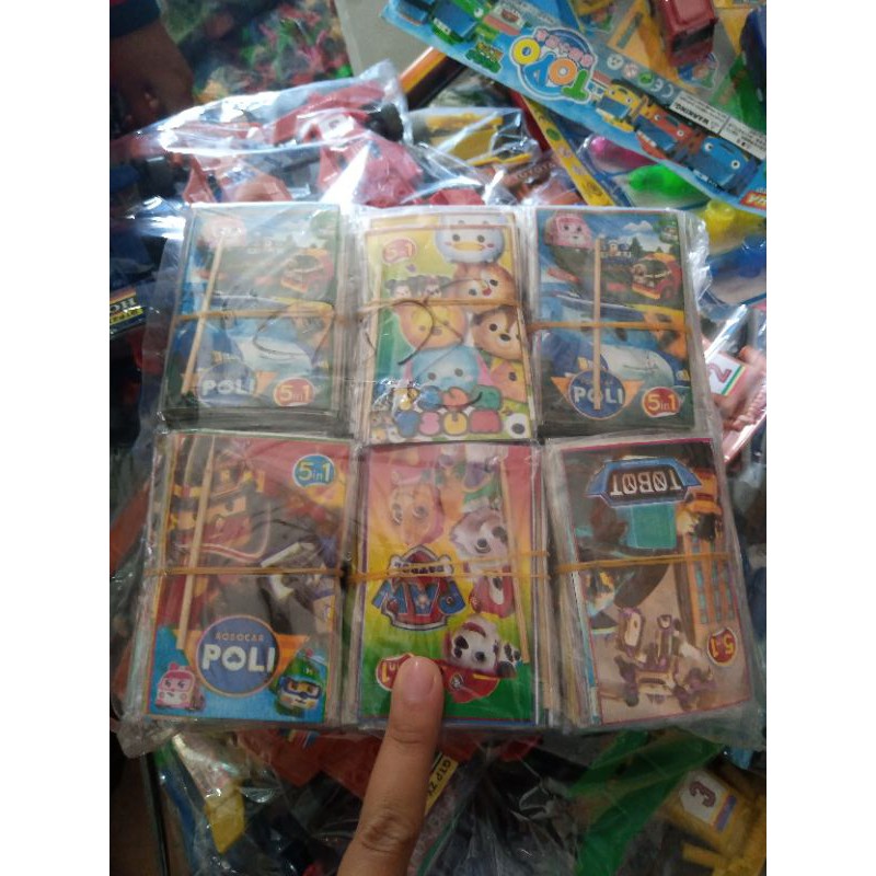 mainan magig gosok isi 50 pcs grosir