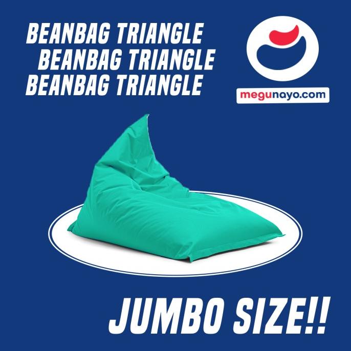 

BEAN BAG COVE TRINGLE JUMBO MEGUNAYO PLUS ISI STYROFOAM SX512Z32X