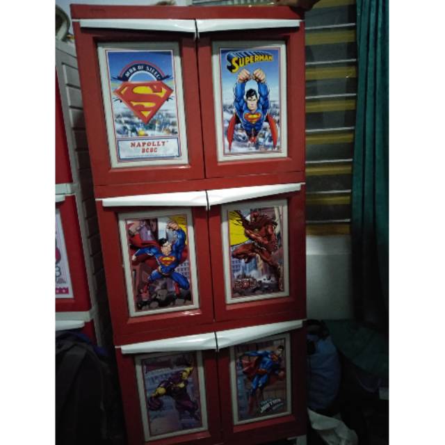 Lemari pakaian Excel Superman