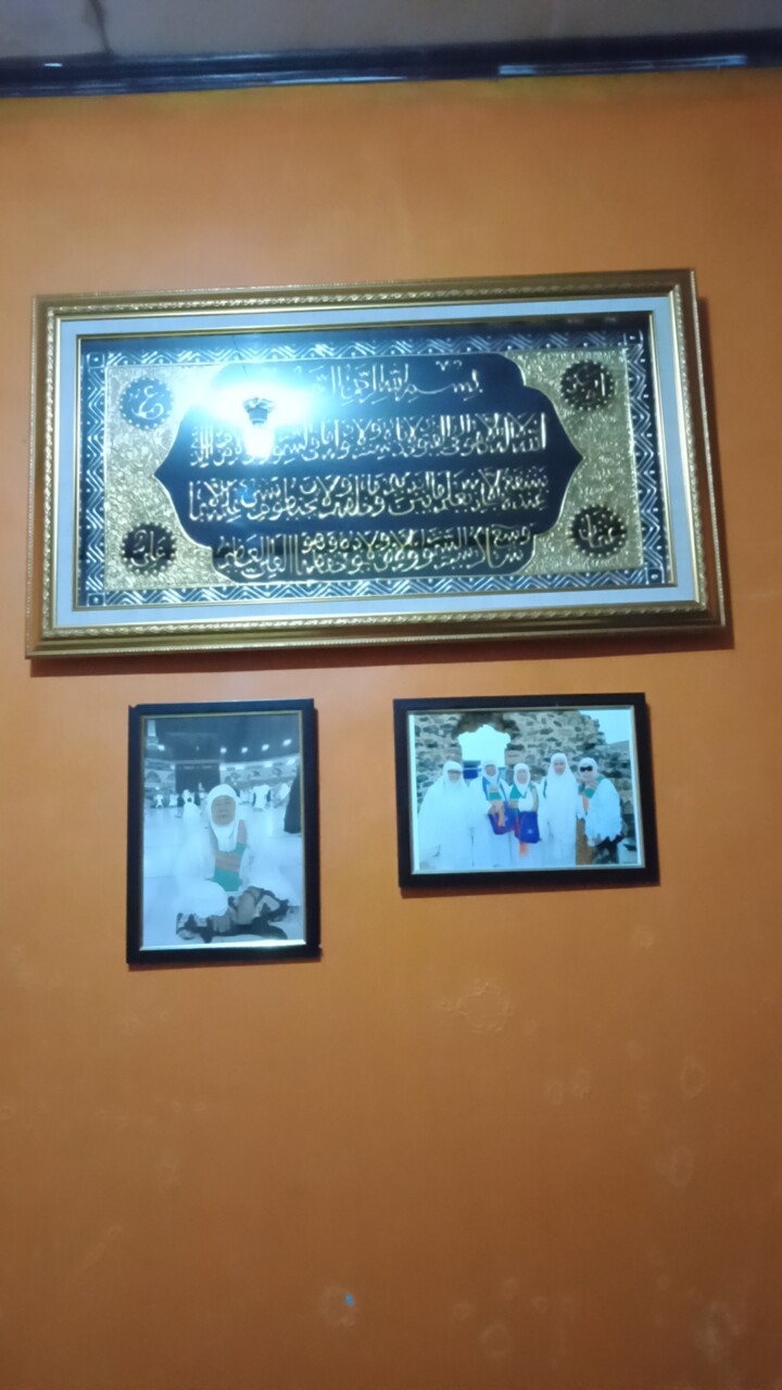 Kaligrafi Ayat Kursi Besar Timbul Frada Dasar Hitam Silver Gold Islami Mewah Berkualitas