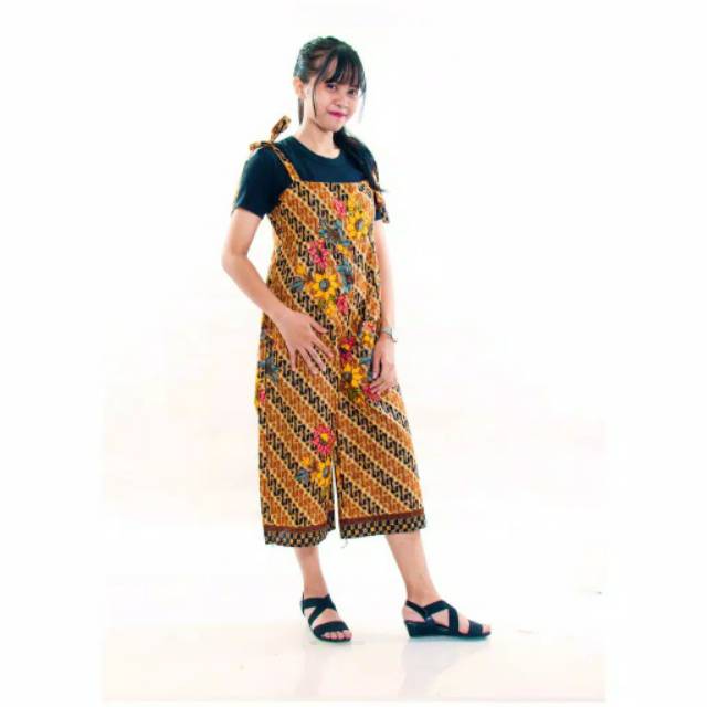 Jumpsuit batik 7/8