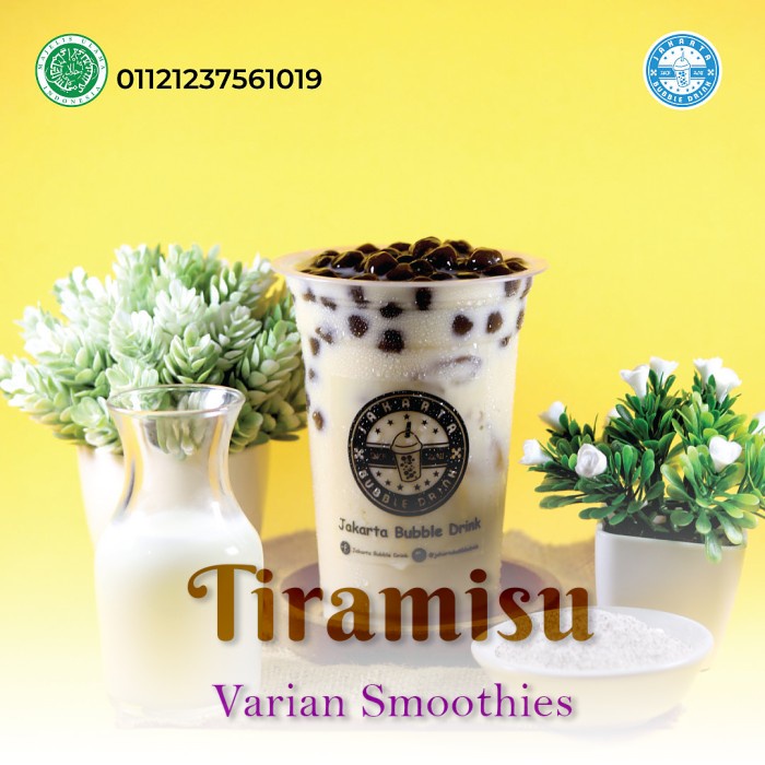 

02 Tiramisu Powder - Bubuk Minuman Bubble Drink Ds51Ghg