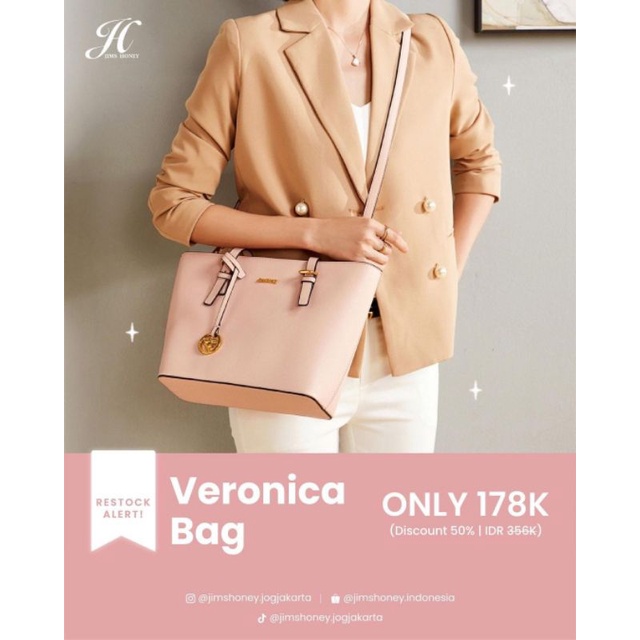 VERONICA BAG JIMS HONEY
