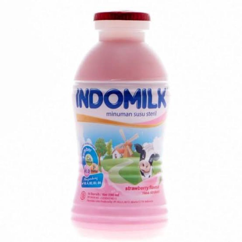 

INDOMILK SUSU STERIL STRAWBERRY 190mL