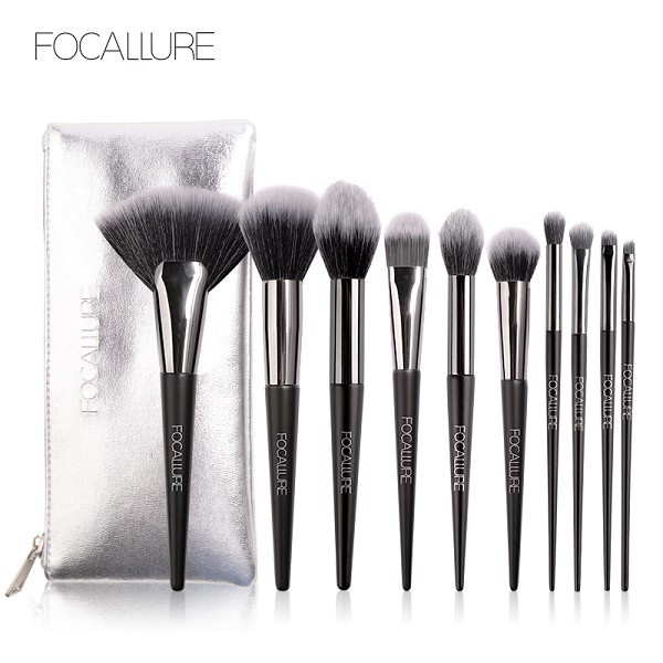 FOCALLURE Brush Set 10pcs/6pcs professional makeup tools FA70