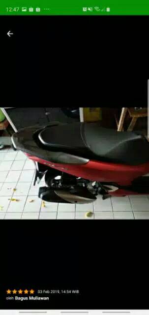 Cover carbon Behel Honda PCX New 150 / Cover Behel PCX 2019 Karbon