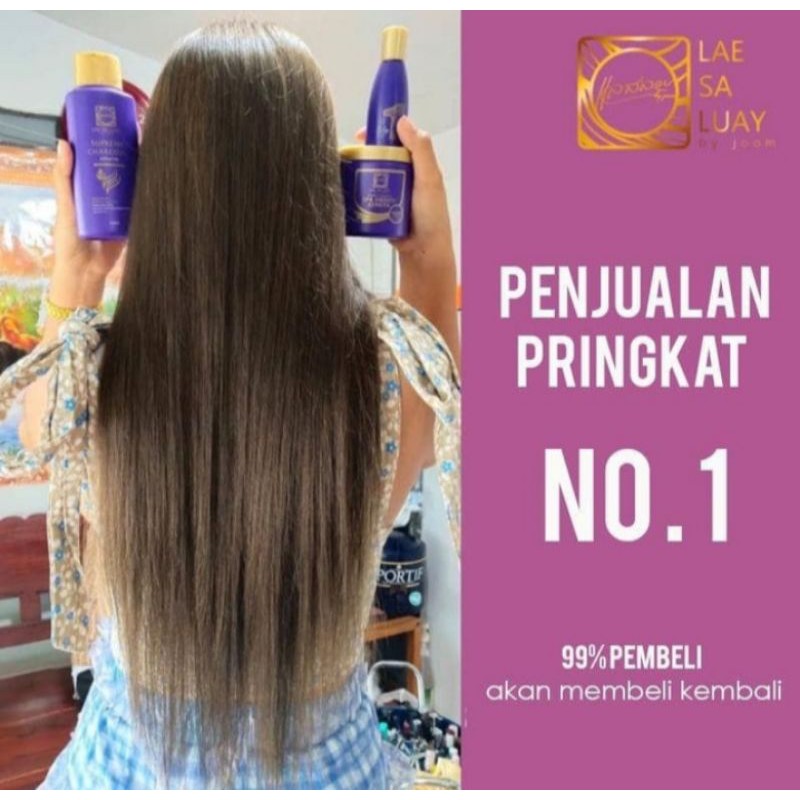 LAE SA LUAY SPA SMOOTH KERATIN MASKER RAMBUT