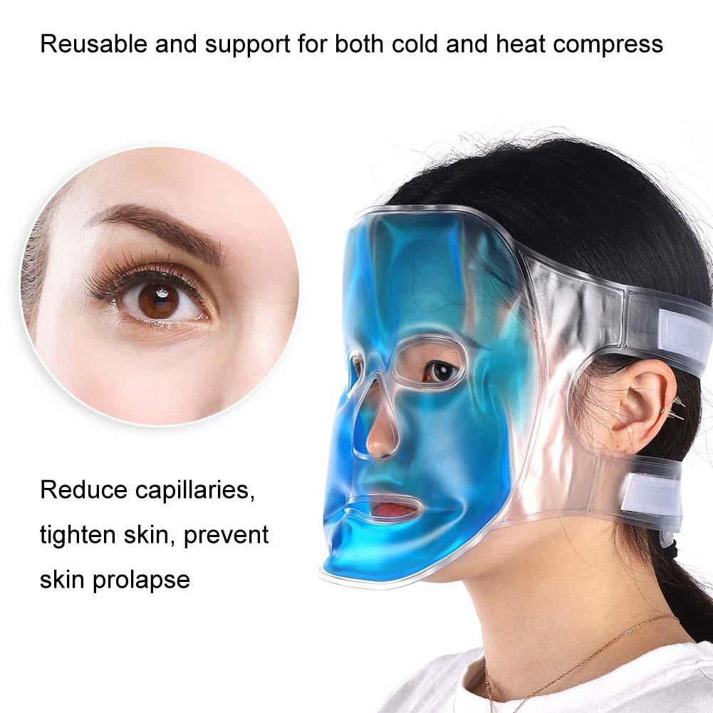 TBI Masker Muka Dingin Panas Hot Ice Cold Gel Face Mask Kompres Wajah