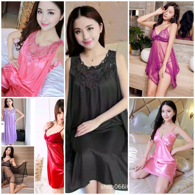 LINGERIE SEXY DRESS MINI DRESS,BAJU TIDUR SEXY