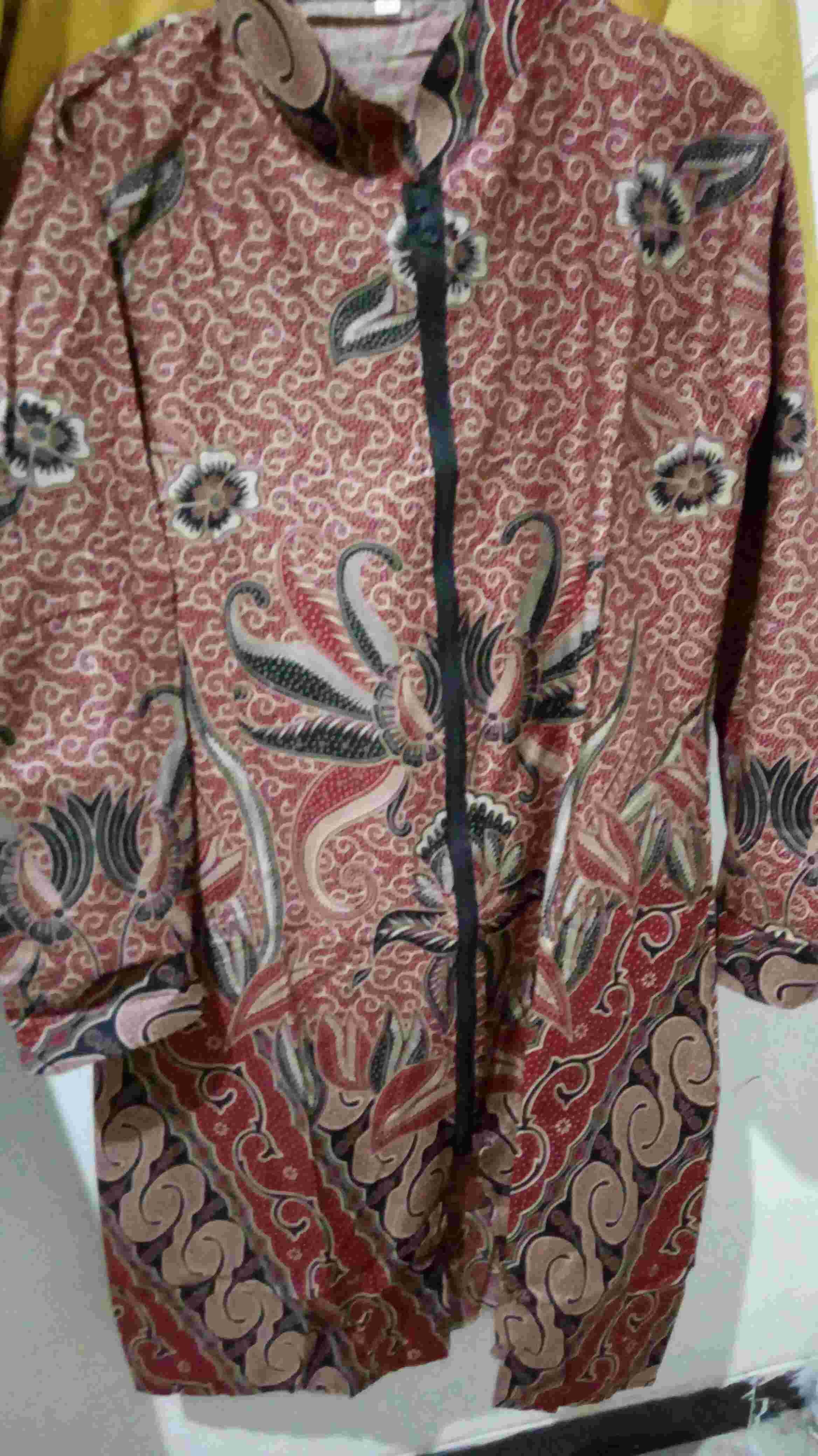 Terlaris Serut Genes Jelita Tunic Navbor Yelbor Whitbor Creambor Tunik Batik Modern Hrb030 Dolbi