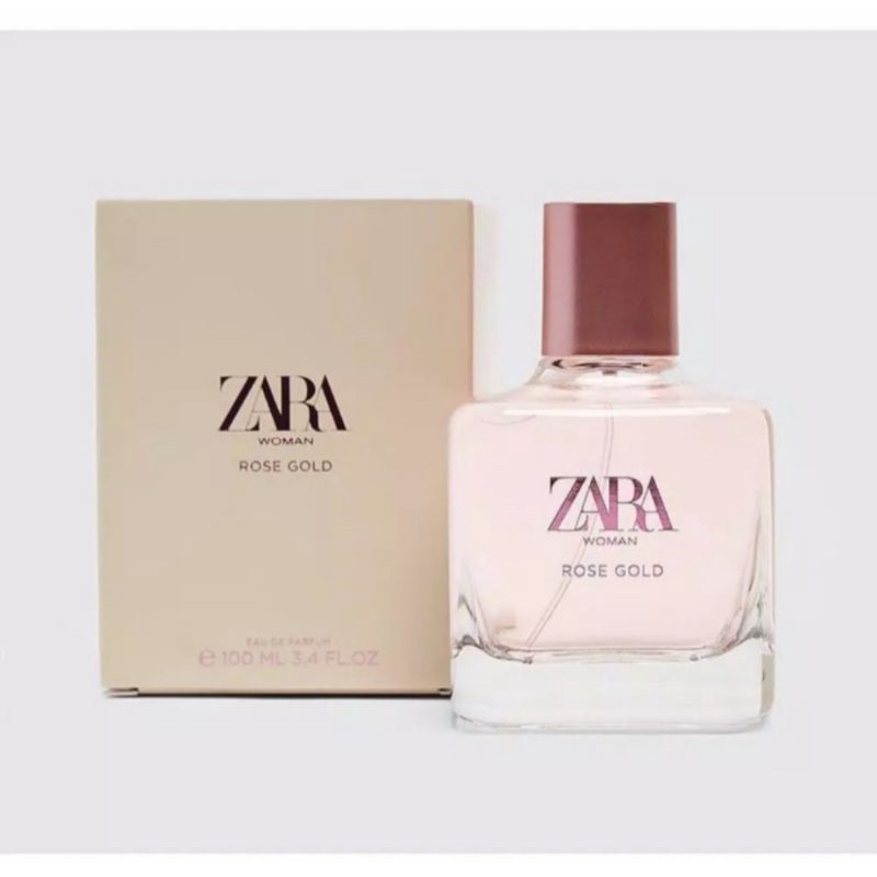 Parfum Original Eropa Zara Rose Gold EDP Women 100Ml No box
