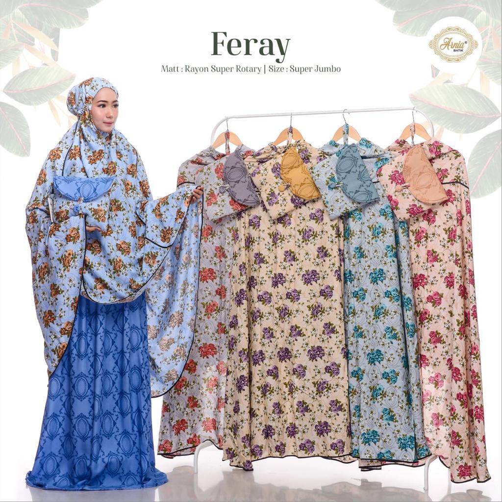 Mukena Dewasa Super Jumbo FERAY by Arnia