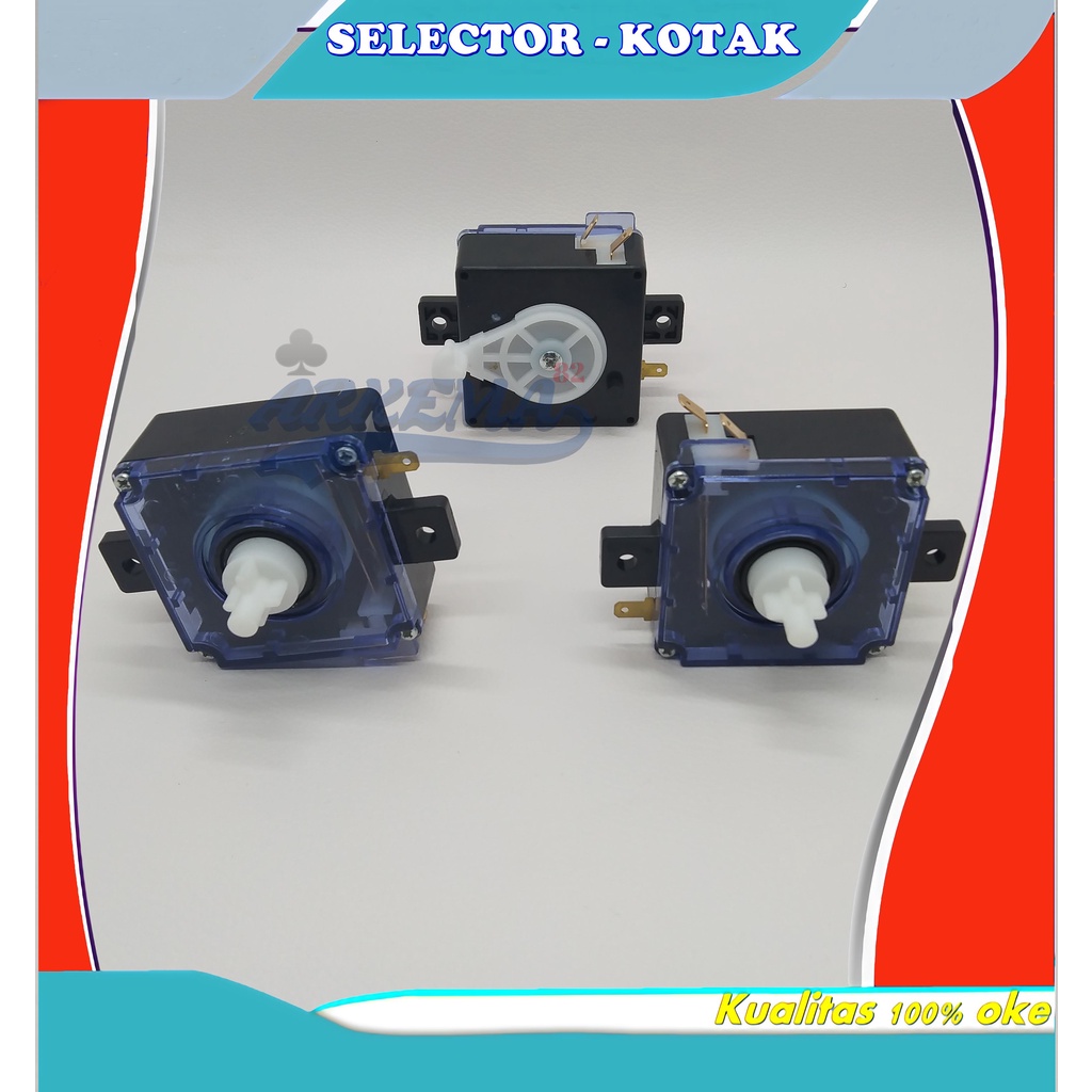 SELECTOR PEMBUANGAN KOTAK / TIMER BUANGAN AIR / PEMUTAR KELUAR AIR MESIN CUCI / TIMER DRAIN