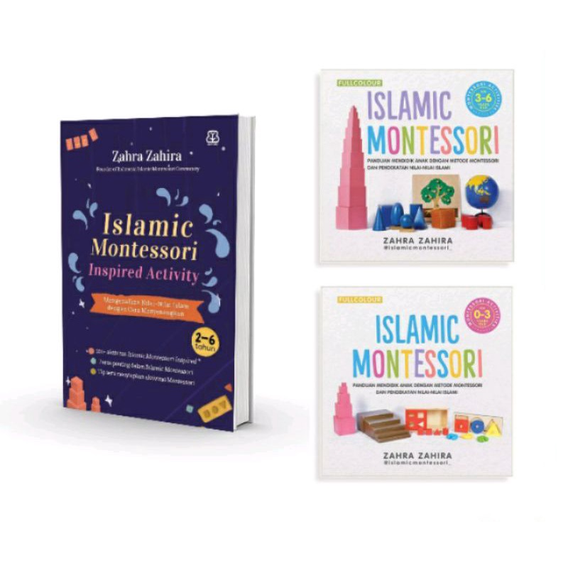 Islamic Montessori 0-3 TAHUN /Islamic Montessori 3-6 TAHUN  /Islamic Montessori Inspired Activity