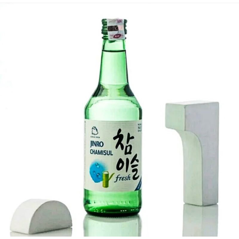 Soju Jinro Original 360ml botol Chamisul Jinro Chamisul original Soju import 360ml Soju Korea jinro chamisul